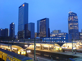 Hoge Rotterdamse kantoren