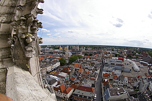 Uitzicht vanaf de toren