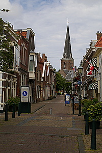Oud straatje in Voorburg