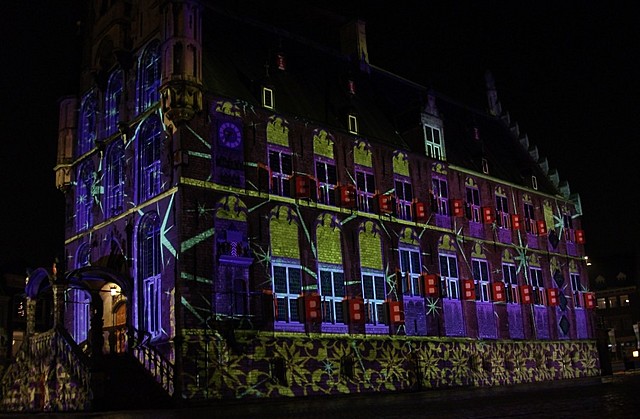 Gouda bij kunstlicht 2009