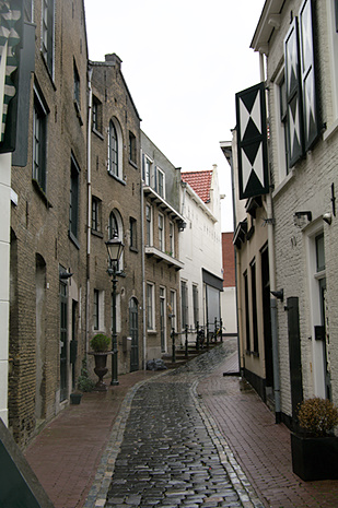 Straatje in Schiedam