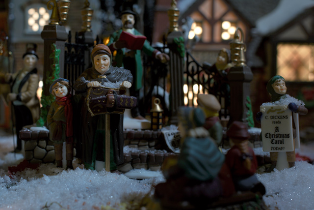Scrooge kerstdorp